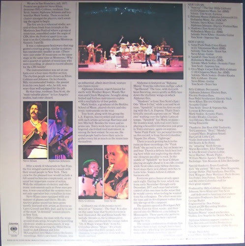 Billy Cobham, Steve Khan, Alphonso Johnson, Tom Scott – Alivemutherforya LP vinyl record, image 2 of 4