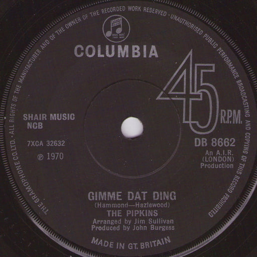 The Pipkins – Gimme Dat Ding