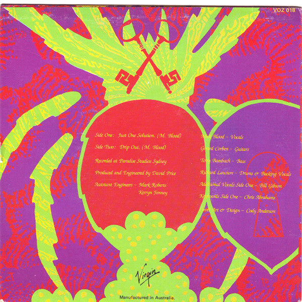 The Lime Spiders – Just One Solution 7" vinyl record, image 2 of 4