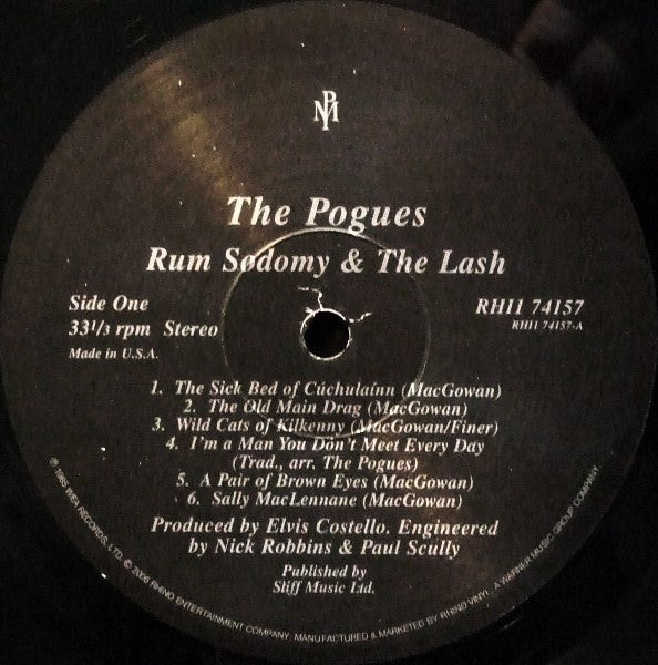 The Pogues – Rum Sodomy & The Lash LP vinyl record, image 5 of 7