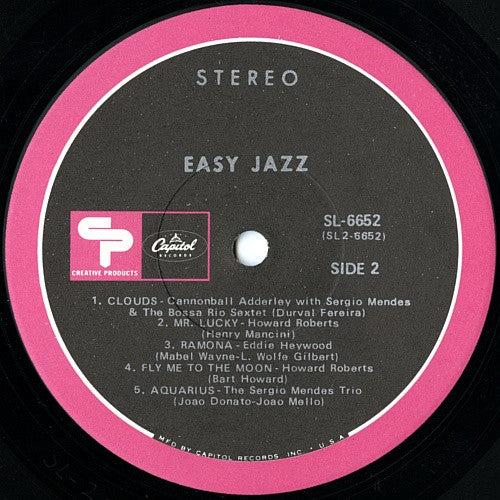 Various – Easy Jazz LP vinyl record, image 4 of 4