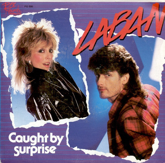 Laban – Caught By Surprise 7" vinyl record, image 2 of 3