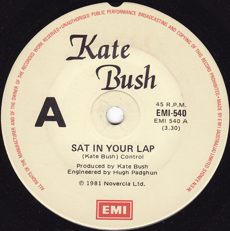 Kate Bush – Sat In Your Lap