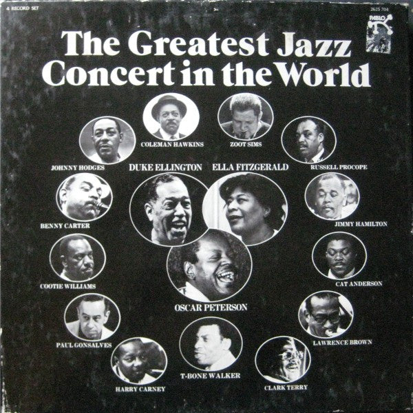Various – The Greatest Jazz Concert In The World LP vinyl record, image 1 of 10