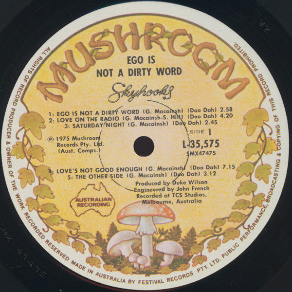 Skyhooks – Ego Is Not A Dirty Word LP vinyl record, image 5 of 10