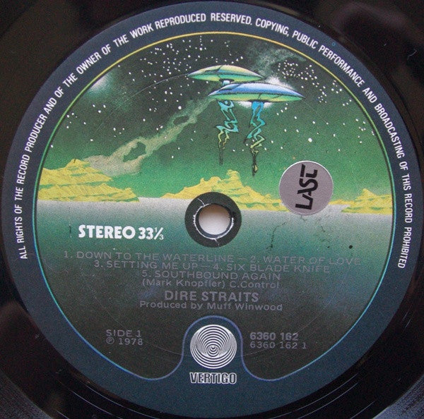 Dire Straits – Dire Straits LP vinyl record, image 3 of 6