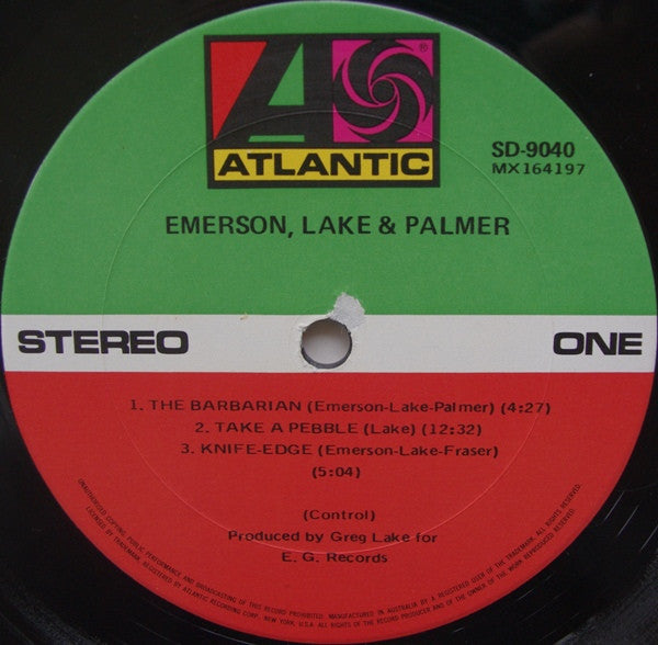 Emerson, Lake & Palmer – Emerson, Lake & Palmer LP vinyl record, image 3 of 4