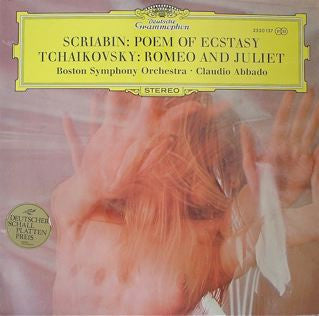 Alexander Scriabin, Pyotr Ilyich Tchaikovsky, Claudio Abbado, Boston Symphony Orchestra – Poem Of Ecstasy / Romeo And Juliet LP vinyl record, image 1 of 3
