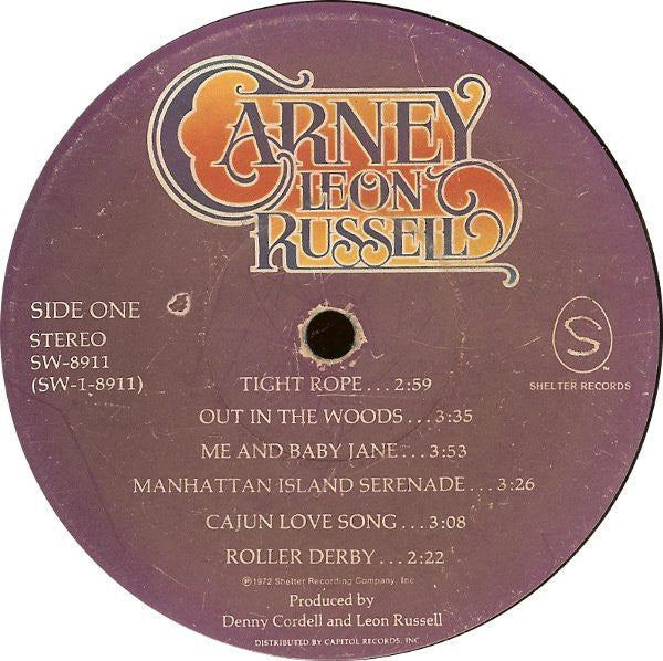Leon Russell – Carney LP vinyl record, image 2 of 5