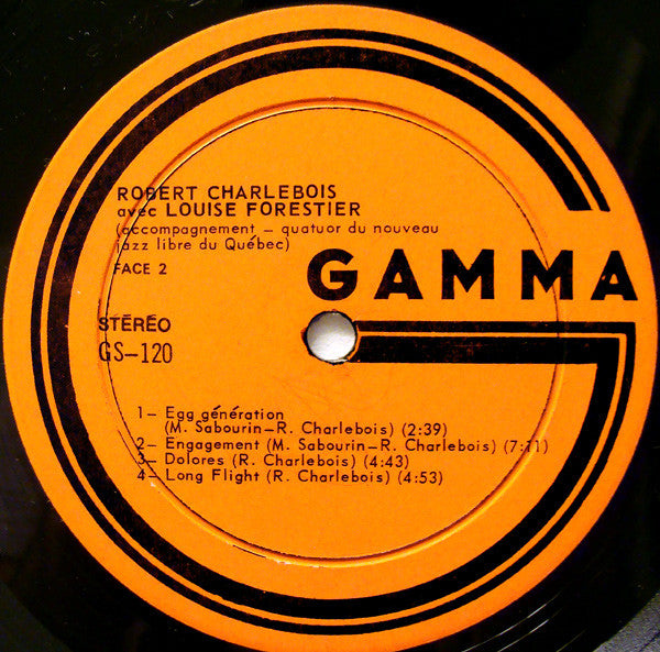 Robert Charlebois, Louise Forestier – Robert Charlebois Avec Louise Forestier LP vinyl record, image 4 of 6