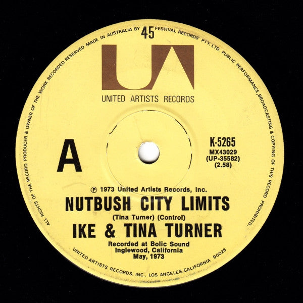 Ike & Tina Turner – Nutbush City Limits