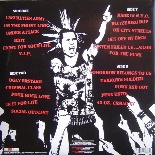 The Casualties – Made In N.Y.C. (2xLP) LP vinyl record, image 2 of 7