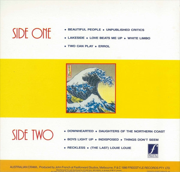 Australian Crawl – The Final Wave LP vinyl record, image 2 of 7
