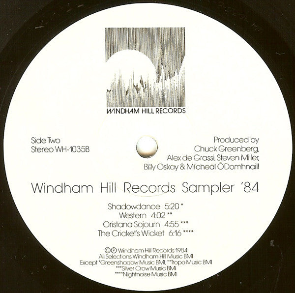 Various – Windham Hill Records Sampler '84 LP vinyl record, image 4 of 4