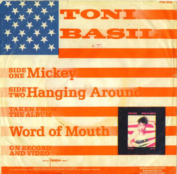Toni Basil – Mickey 7" vinyl record, image 2 of 4