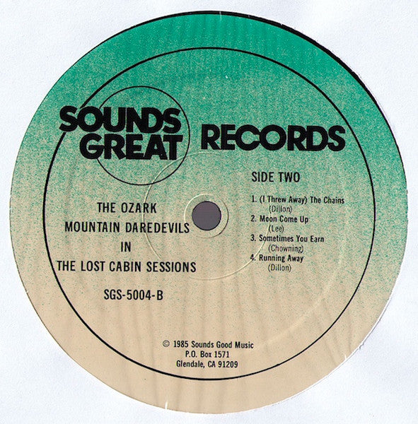 The Ozark Mountain Daredevils – The Lost Cabin Sessions LP vinyl record, image 4 of 6