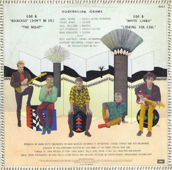 Australian Crawl – Semantics 12" vinyl record, image 2 of 5