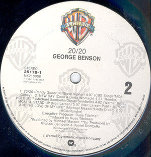 George Benson – 20/20 LP vinyl record, image 4 of 6