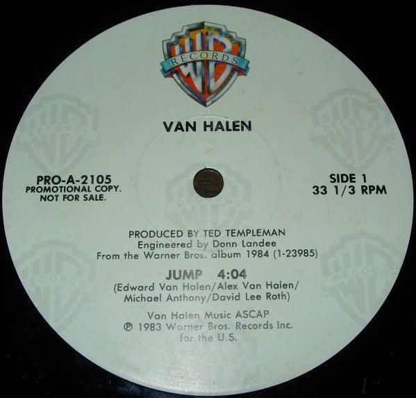 Van Halen – Jump! 12" vinyl record, image 3 of 4