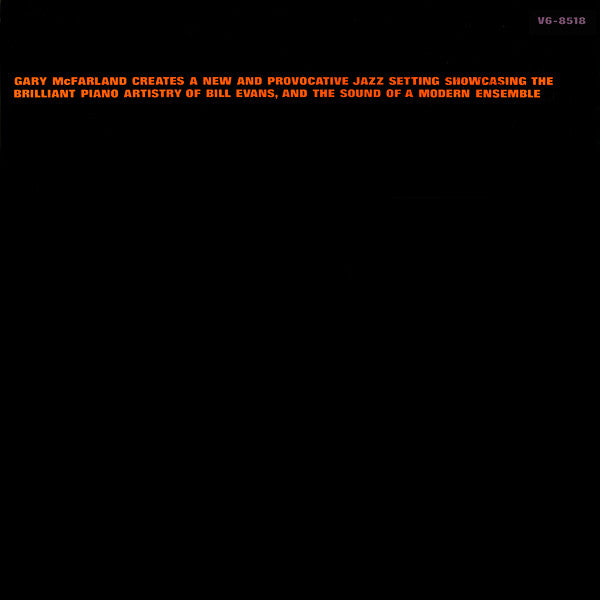 The Gary McFarland Orchestra, Bill Evans – The Gary McFarland Orchestra LP vinyl record, image 4 of 6