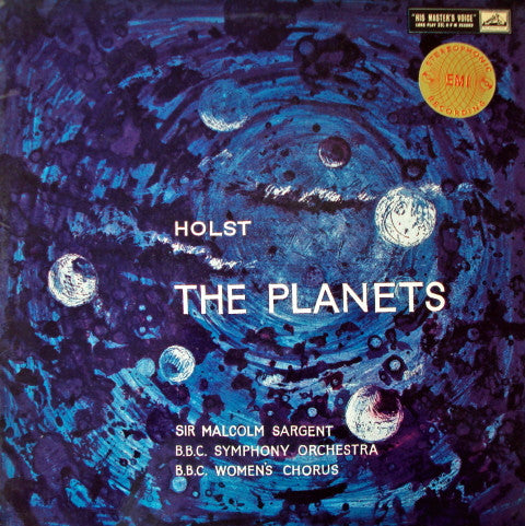 Gustav Holst, Sir Malcolm Sargent, BBC Symphony Orchestra, B.B.C. Women's Chorus – The Planets Op. 32 LP vinyl record, image 1 of 4