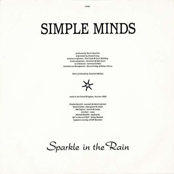 Simple Minds – Sparkle In The Rain LP vinyl record, image 6 of 7
