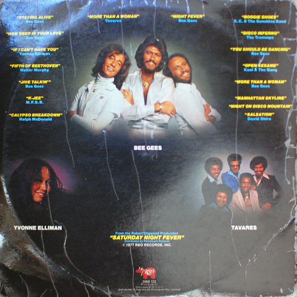 Various – Saturday Night Fever (The Original Movie Sound Track) (2xLP) LP vinyl record, image 3 of 9