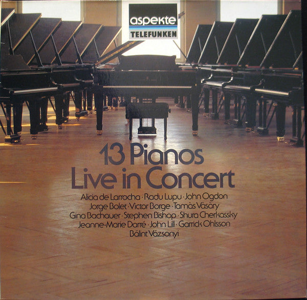 Various – 13 Pianos Live In Concert LP vinyl record, image 1 of 6