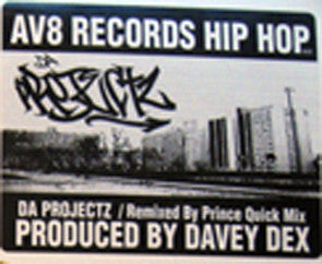Davey Dex – Da Projectz 12" vinyl record, image 2 of 2