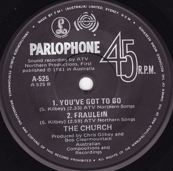 The Church – Too Fast For You (2x7") 7" vinyl record, image 7 of 8