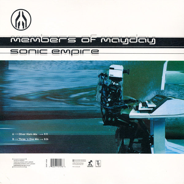 Members Of Mayday – Sonic Empire 12" vinyl record, image 2 of 4