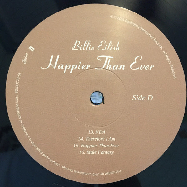Billie Eilish – Happier Than Ever (2xLP) LP vinyl record, image 8 of 10