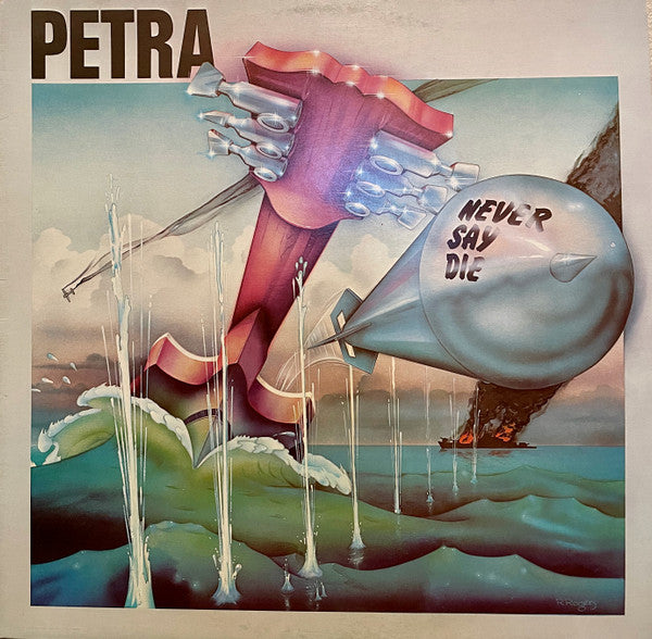 Petra – Never Say Die LP vinyl record, image 1 of 2