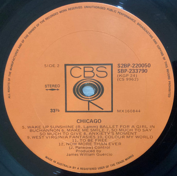 Chicago – Chicago (2xLP) LP vinyl record, image 6 of 9