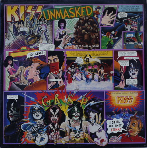 Kiss – Unmasked LP vinyl record, image 1 of 4