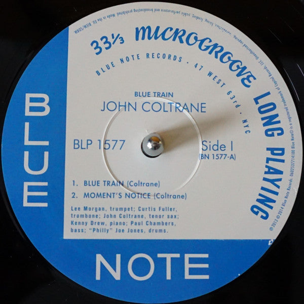 John Coltrane – Blue Train LP vinyl record, image 3 of 8