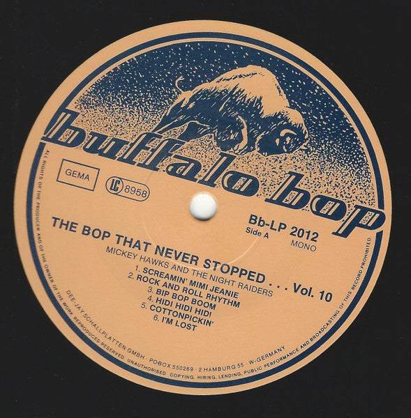Various – Buffalo Bop: The Bop That Never Stopped Volume 10 LP vinyl record, image 3 of 4