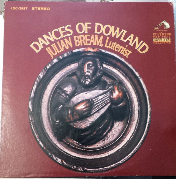 Julian Bream – Dances Of Dowland LP vinyl record, image 1 of 5