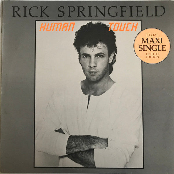 Rick Springfield – Human Touch 12" vinyl record, image 1 of 3