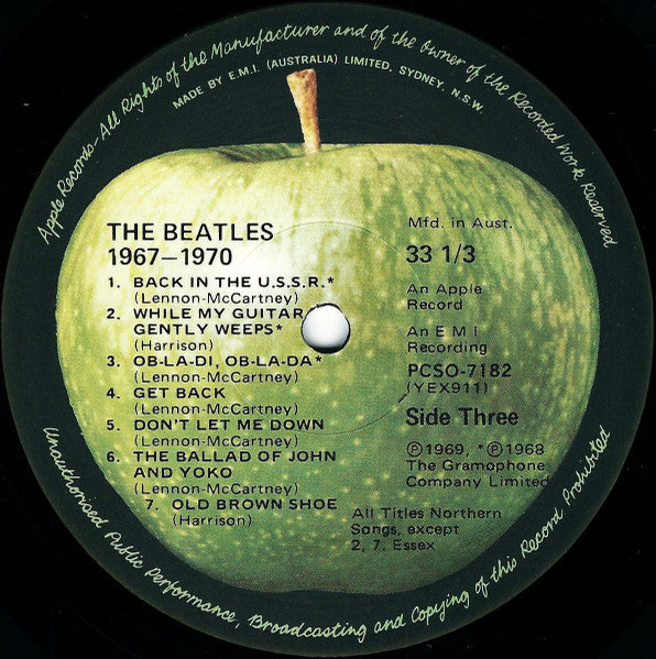 The Beatles – 1967-1970 (2xLP) LP vinyl record, image 7 of 10