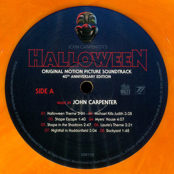 John Carpenter – Halloween (Original Motion Picture Soundtrack) LP vinyl record, image 4 of 9