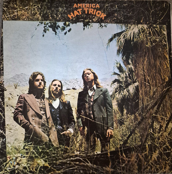 America – Hat Trick LP vinyl record, image 1 of 8