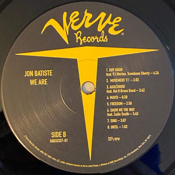 Jon Batiste – We Are LP vinyl record, image 5 of 7