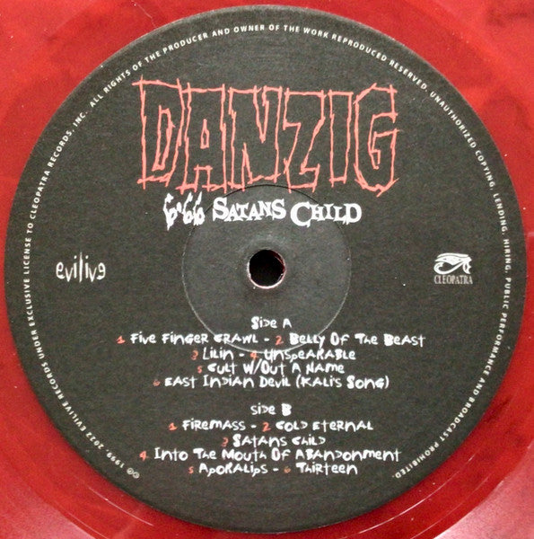 Danzig – Danzig 6:66 Satans Child LP vinyl record, image 6 of 10