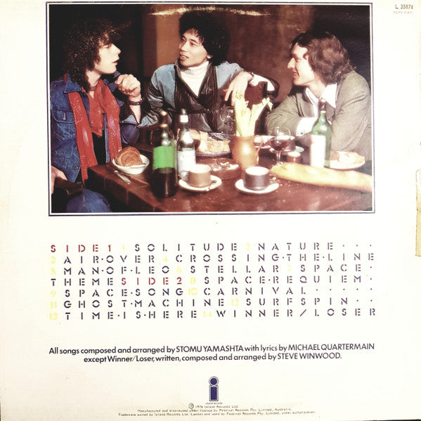 Stomu Yamash'ta, Steve Winwood, Michael Shrieve – Go LP vinyl record, image 2 of 4