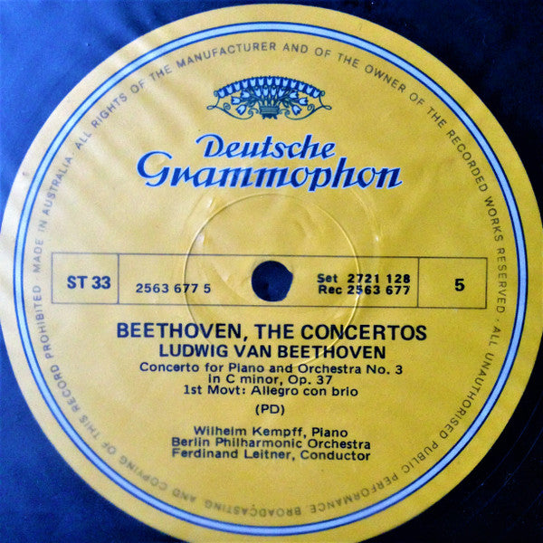 Ludwig van Beethoven – The Concertos LP vinyl record, image 9 of 10