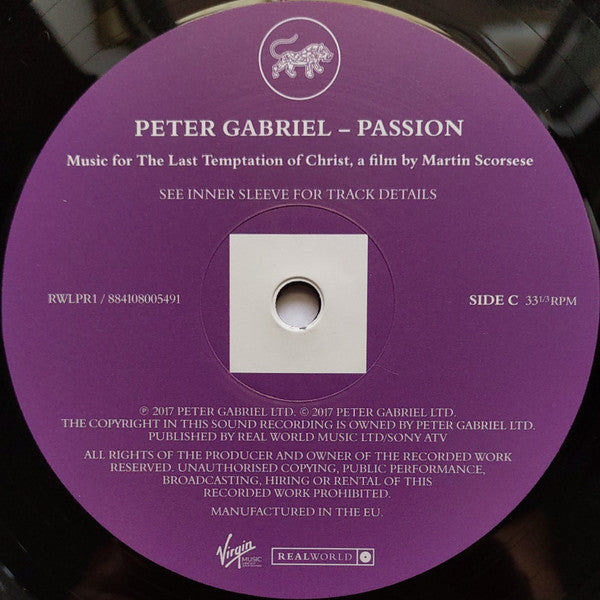 Peter Gabriel – Passion (2xLP) LP vinyl record, image 10 of 10