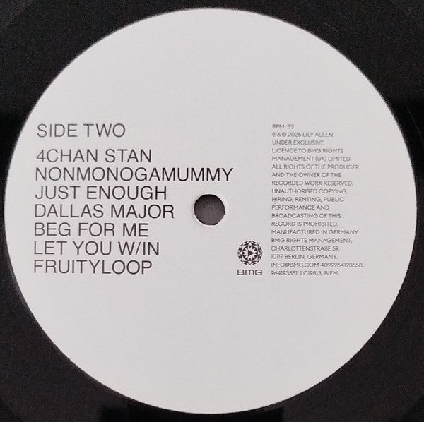 Lily Allen – West End Girl LP vinyl record, image 4 of 10