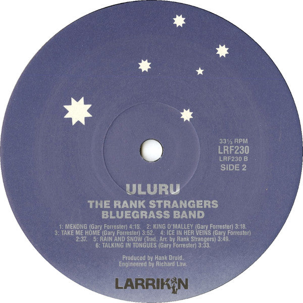 The Rank Strangers – Uluru LP vinyl record, image 4 of 4