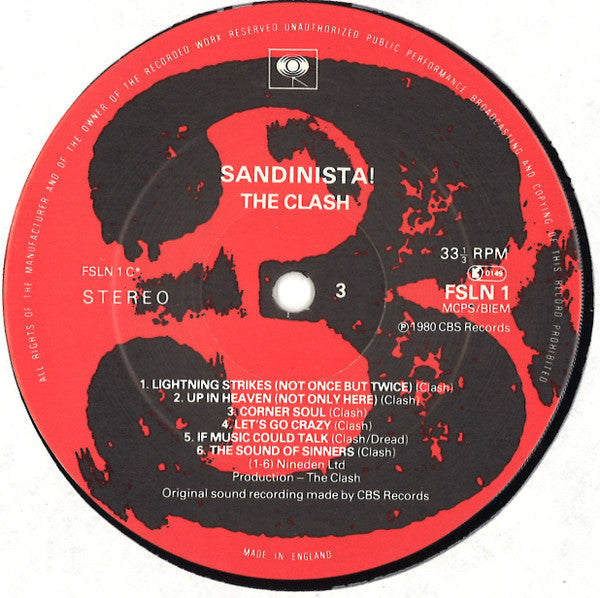 The Clash – Sandinista! (3xLP) LP vinyl record, image 7 of 10